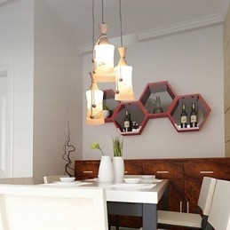 Creative Warm Air Line jättää droplight-lampun valon