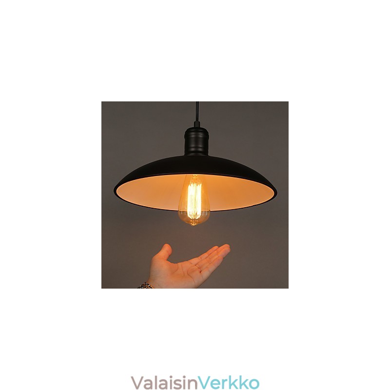 Lamput ja lyhdyt taidetta entisöivä takorautainen lentävä lautanen pisaravalo