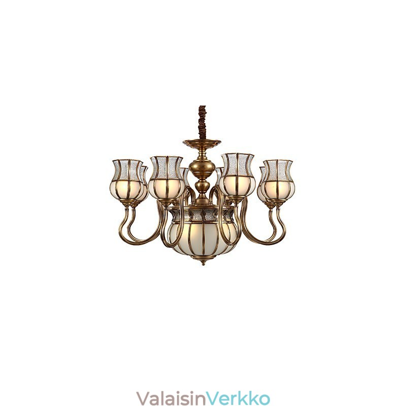 Kattokruunu Perinteinen Klassinen Rustic Lodge Metal