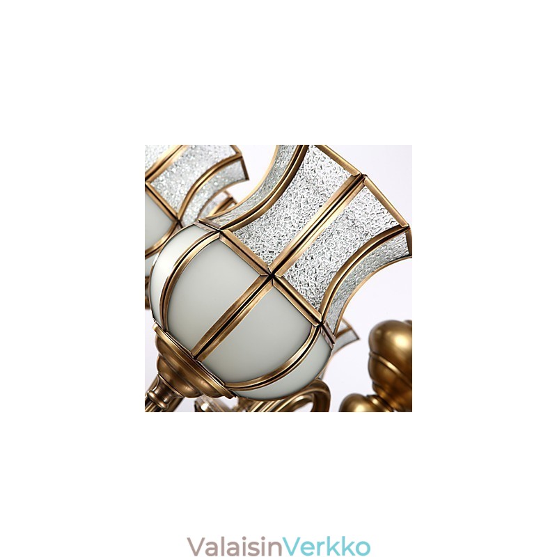 Kattokruunu Perinteinen Klassinen Rustic Lodge Metal