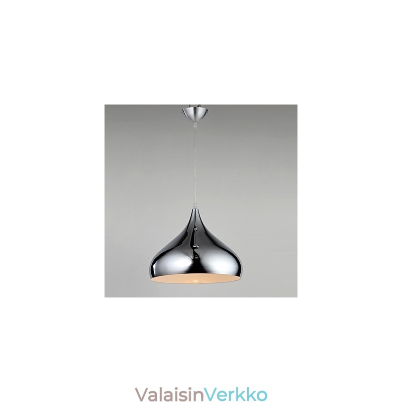 Moderni nykyaikainen mini-tyylinen kromimetalliriippuvalaisin
