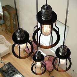 Perinteinen klassinen vintage mini-tyylinen maalausriippuvalaisin