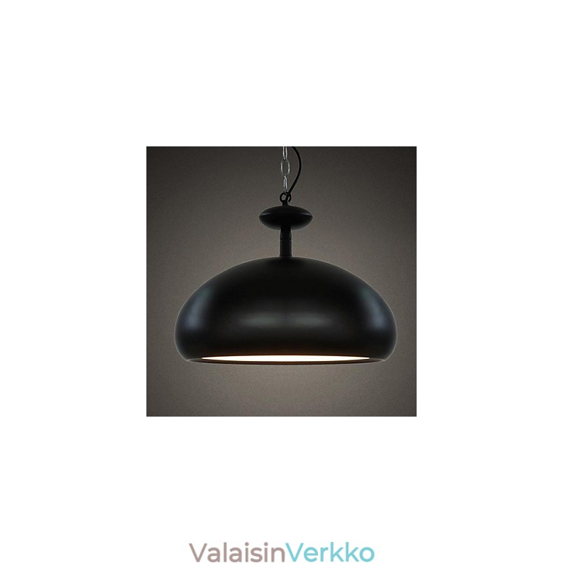 Moderni nykyaikainen Retro Bowl Painting -riippuvalaisin