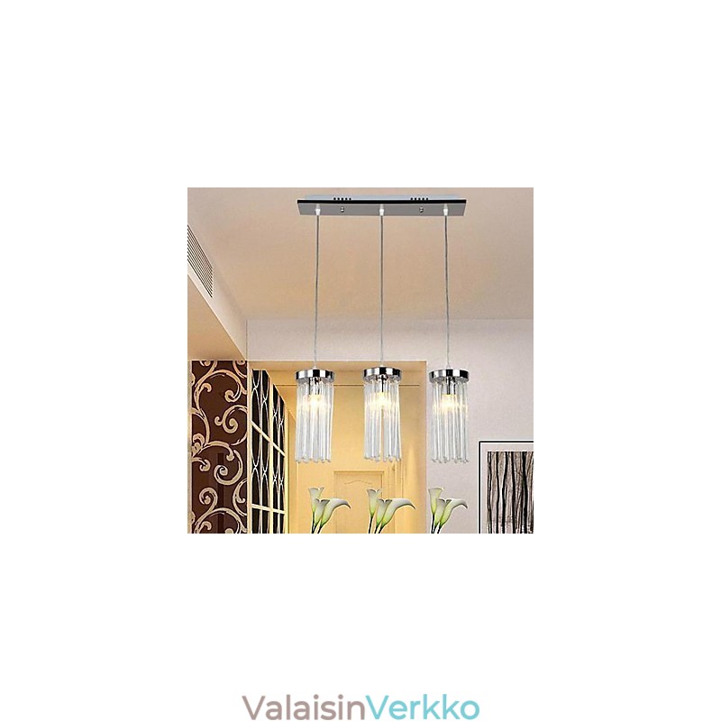 Moderni nykyaikainen kristallikromimetalliriippuvalaisin