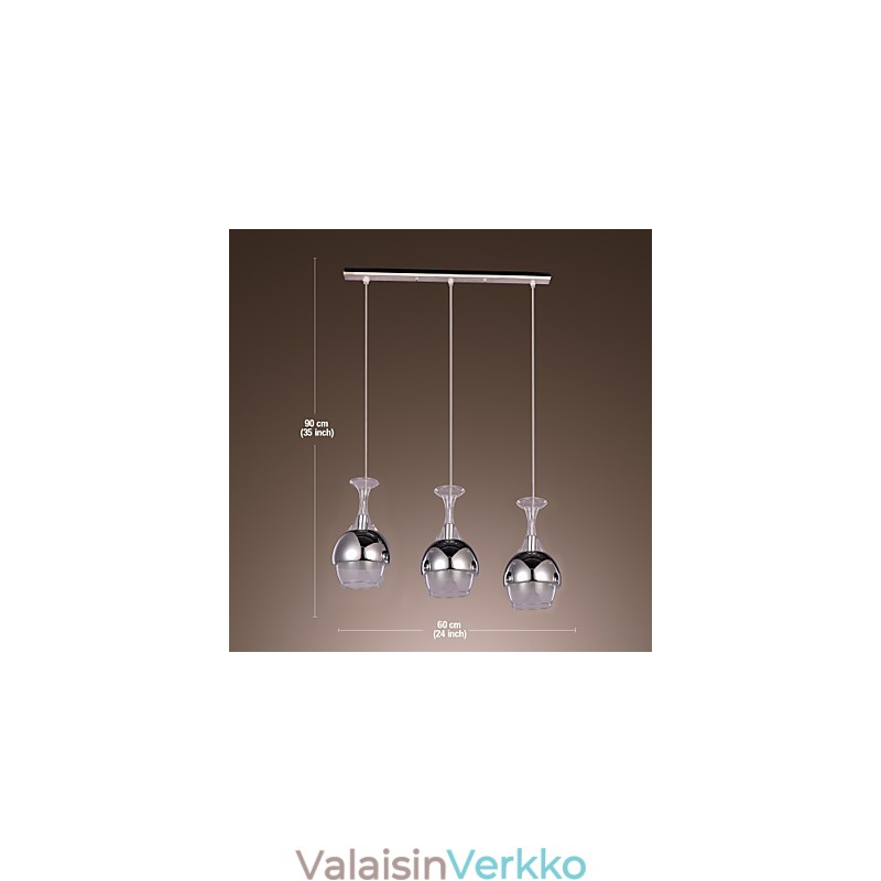 Ranskalaistyylinen Creative 3 valoriipus pikarin muodossa