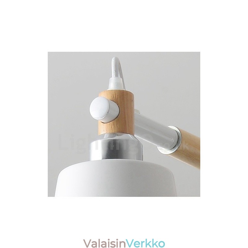 Moderni Contemporary Wood 6 Light kattokruunulamppu