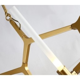 6 Light Modern Contemporary 2 Tasor Kattokruunu Light (musta kultainen)