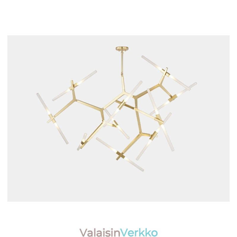 Moderni Contemporary 20 Light Kattokruunu (musta kultainen)