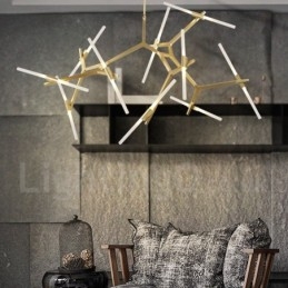 Moderni Contemporary 20 Light Kattokruunu (musta kultainen)