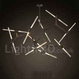 Moderni Contemporary 20 Light Kattokruunu (musta kultainen)