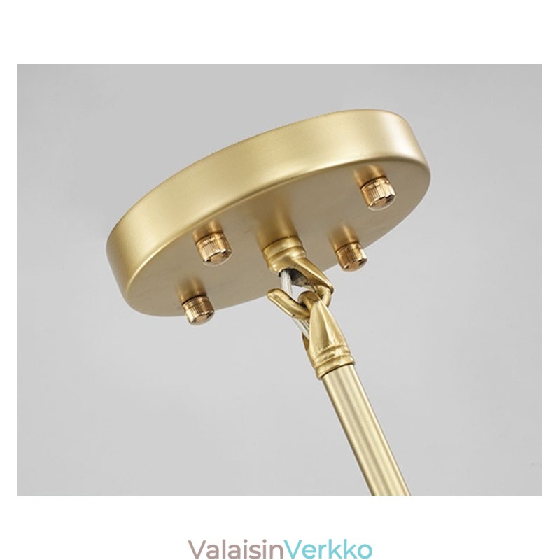 Moderni Contemporary 20 Light Kattokruunu (musta kultainen)