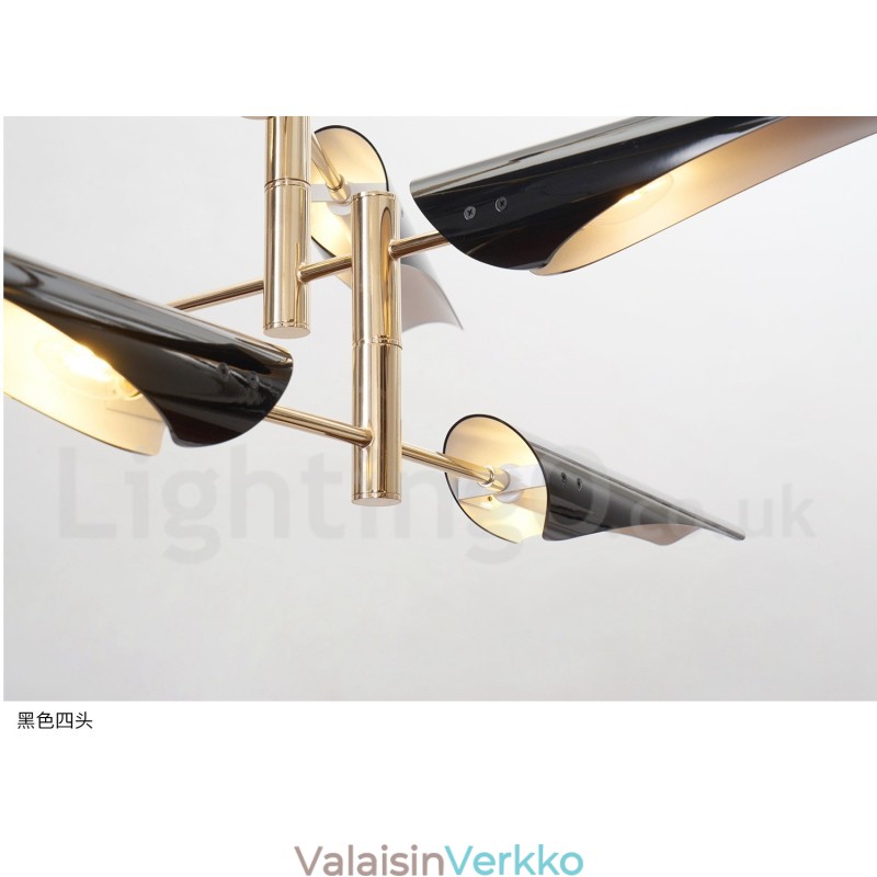 Moderni Contemporary 4 Tier 8 Light kattokruunu