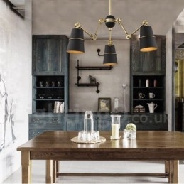3 Light Moderni, nykyaikainen kattokruunulamppu