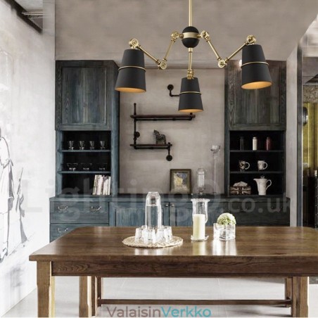 3 Light Moderni, nykyaikainen kattokruunulamppu 3 Light Moderni, nykyaikainen kattokruunulamppu