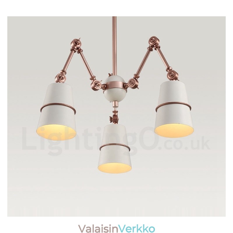 3 Light Moderni, nykyaikainen kattokruunulamppu