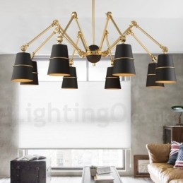 8 Light Moderni nykyaikainen kattokruunulamppu