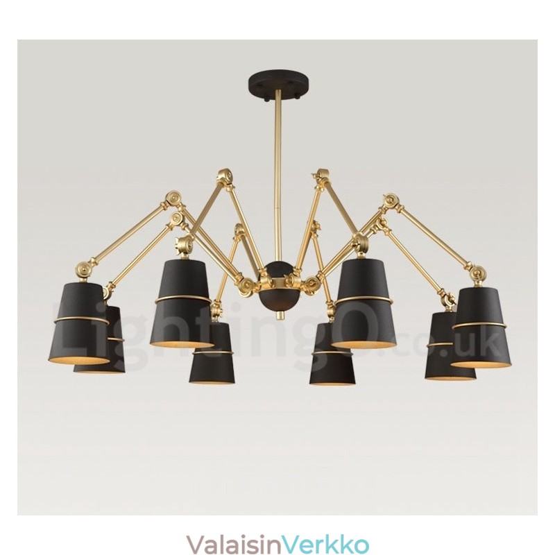 8 Light Moderni nykyaikainen kattokruunulamppu