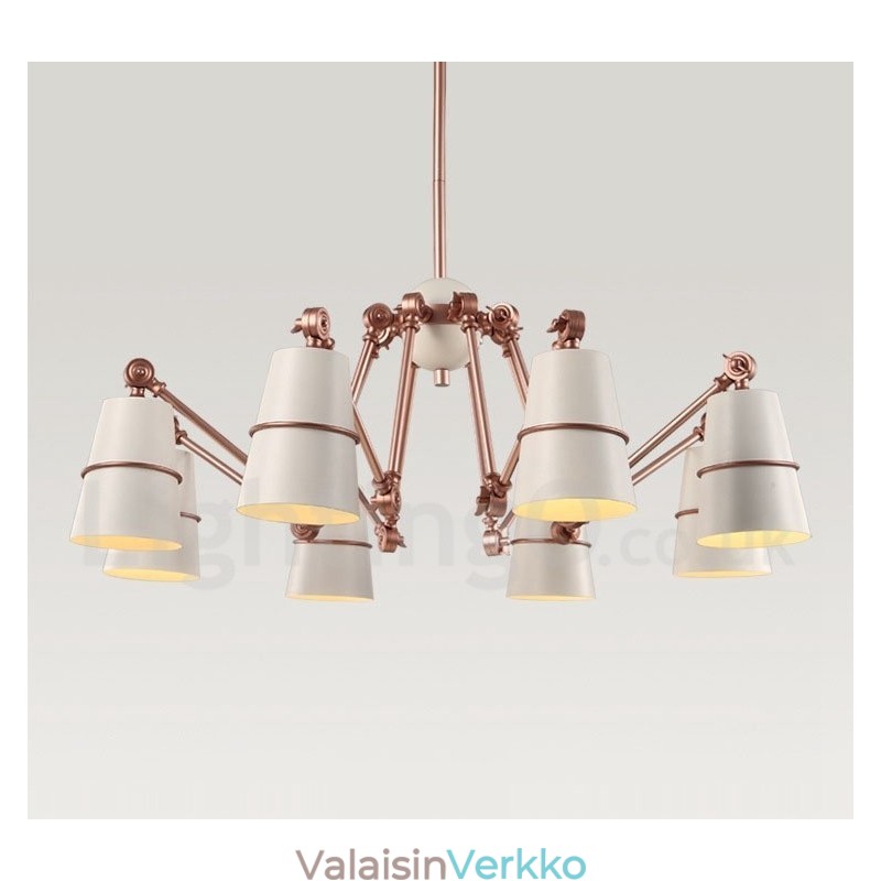 8 Light Moderni nykyaikainen kattokruunulamppu
