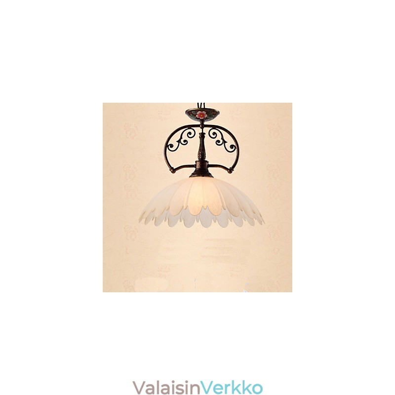 Retro käsinmaalattu Art-riippuvalaisin valaistus Lampun valaistus