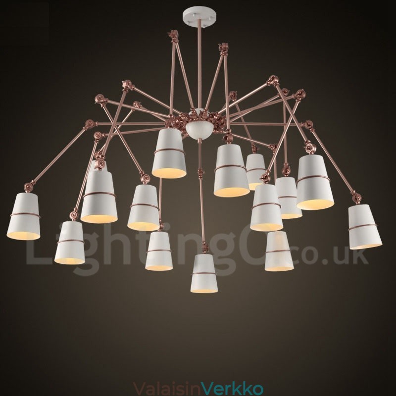 15 Light Moderni nykyaikainen kattokruunulamppu