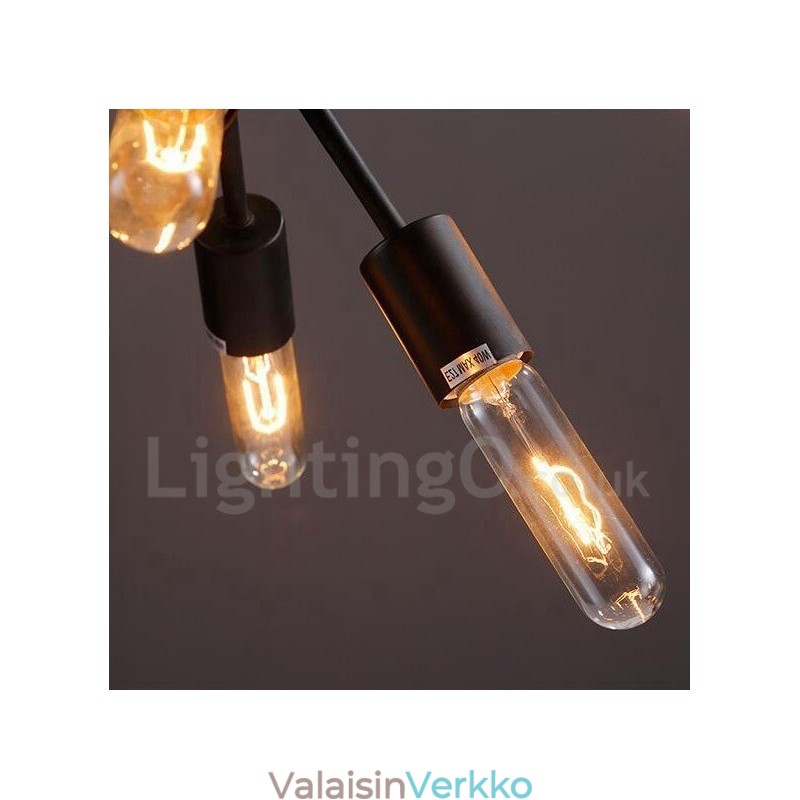 12 Kevyt Retro Vintage Sputnik kattokruunu