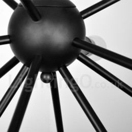 16 Light Vintage Retro Sputnik kattokruunu