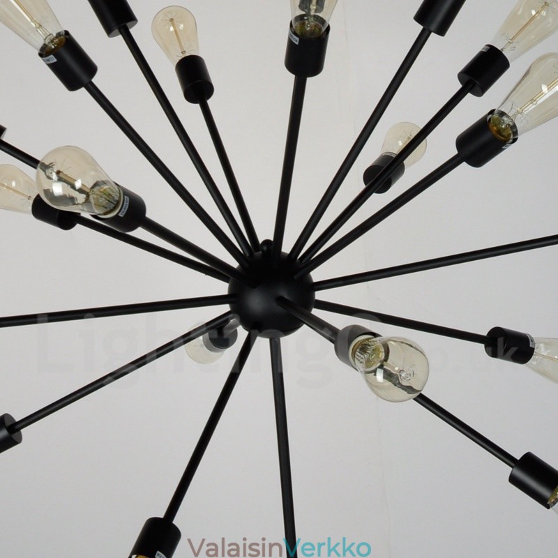 16 Light Vintage Retro Sputnik kattokruunu