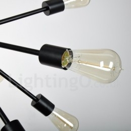 16 Light Vintage Retro Sputnik kattokruunu