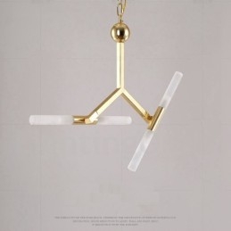 Moderni nykyaikainen 2 tason 4 vaalea kultainen kattokruunulamppu