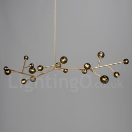 17 Light Kattokruunu Vintage Country Light