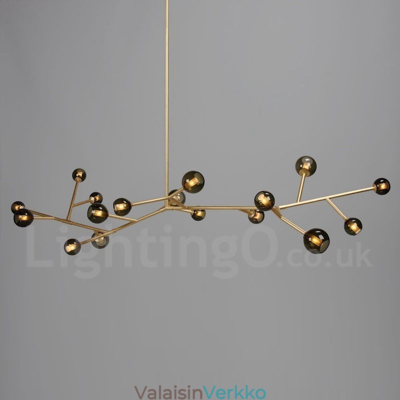 17 Light Kattokruunu Vintage Country Light
