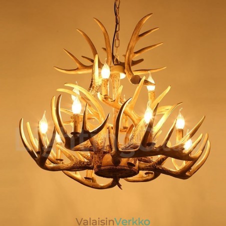Vintage Country 12 Light kattokruunu valo Vintage Country 12 Light kattokruunu valo