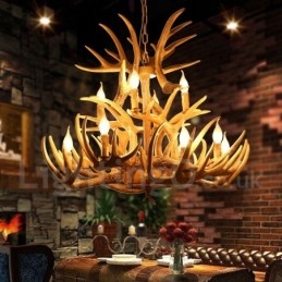 Vintage Country 12 Light kattokruunu valo