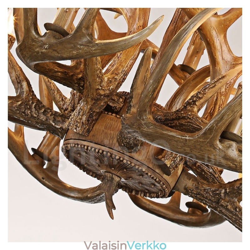 Vintage Country 12 Light kattokruunu valo