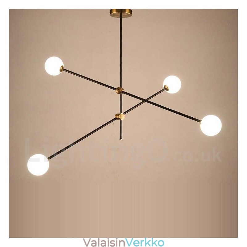 Moderni nykyaikainen 4-valo 2-kerroksinen kattokruunuvalo