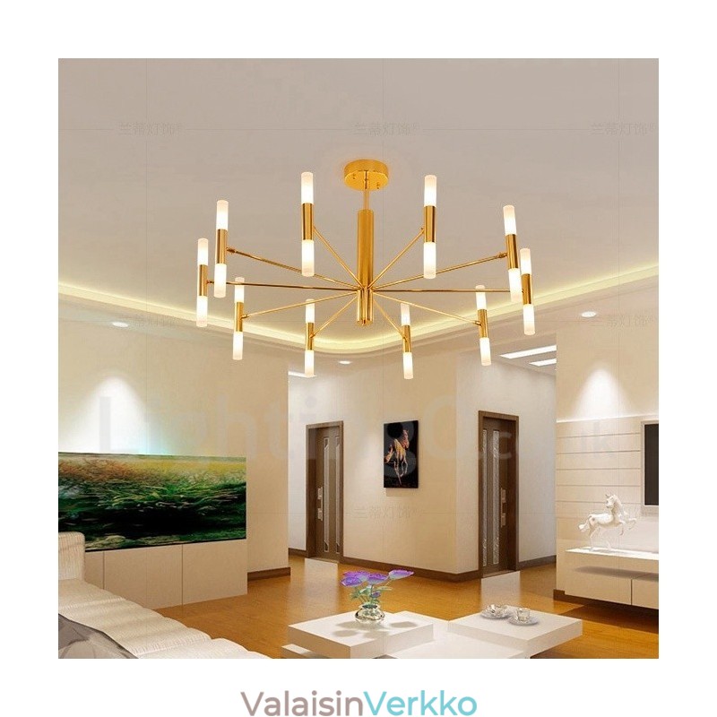 Nykyaikainen kattokruunu valolamppu