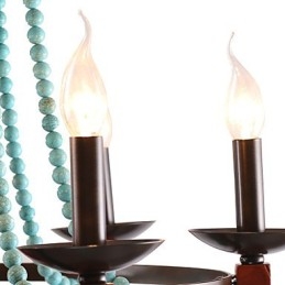 Bohemia 6 Yksinkertaista eurooppalaista Välimeren pää Drop Amerikkalainen Country Brittiläinen maaseudun Living Lamps