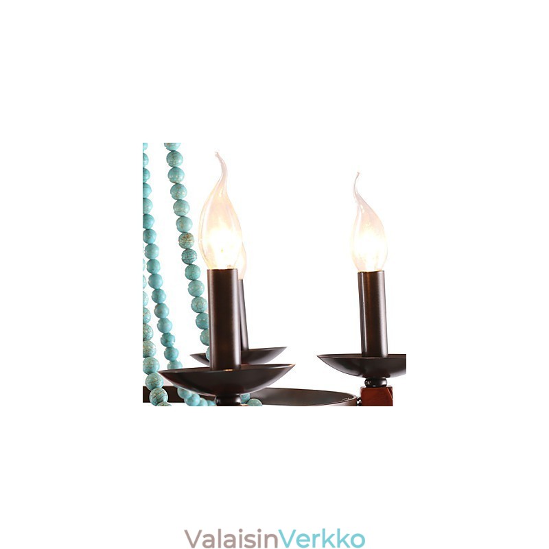 Bohemia 6 Yksinkertaista eurooppalaista Välimeren pää Drop Amerikkalainen Country Brittiläinen maaseudun Living Lamps