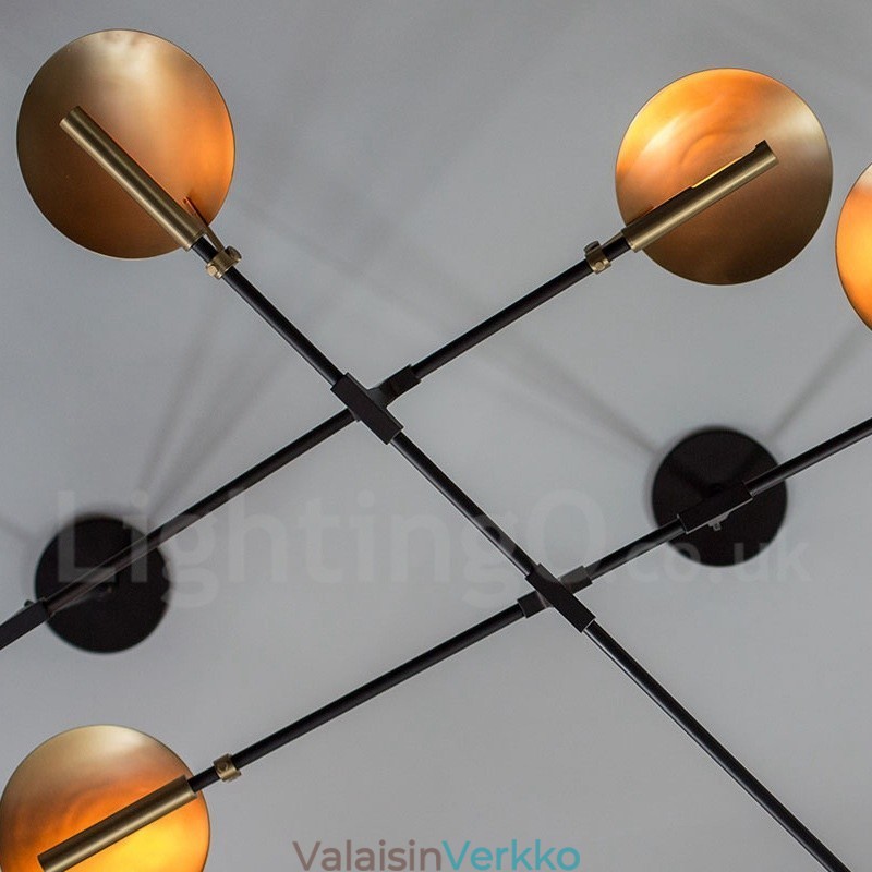 Moderni nykyaikainen 8 valon kattokruunu valolamppu