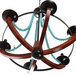 Bohemia 6 Yksinkertaista eurooppalaista Välimeren pää Drop Amerikkalainen Country Brittiläinen maaseudun Living Lamps