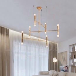 8 Light 3-tasoinen moderni nykyaikainen kattokruunulamppu
