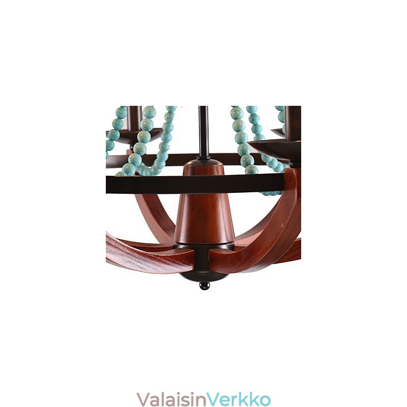 Bohemia 6 Yksinkertaista eurooppalaista Välimeren pää Drop Amerikkalainen Country Brittiläinen maaseudun Living Lamps