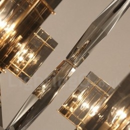 6 Light Moderni, nykyaikainen yksitasoinen kattokruunuvalo