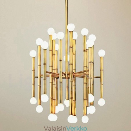 Moderni nykyaikainen 30 Light 2-kerroksinen kattokruunu valolle Moderni nykyaikainen 30 Light 2-kerroksinen kattokruunu valolle