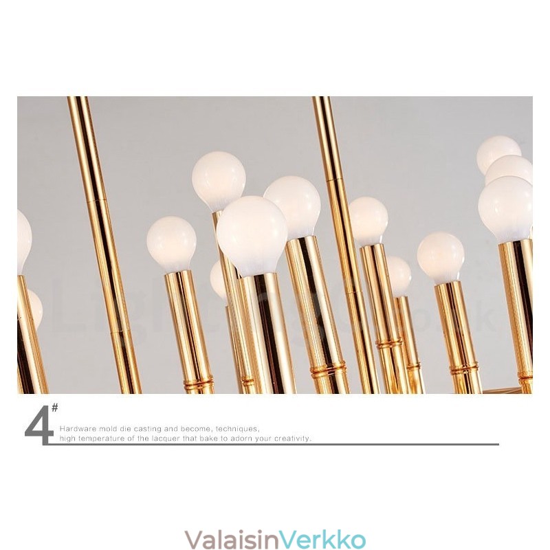 Moderni nykyaikainen 42 valon kattokruunu valolle