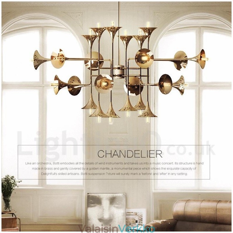 24 Light Kattokruunulamppu Moderni nykyaikainen valo