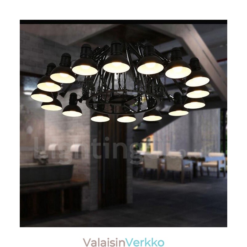 16 Light Moderni, nykyaikainen yksitasoinen kattokruunulamppu