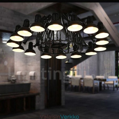 16 Light Moderni, nykyaikainen yksitasoinen kattokruunulamppu 16 Light Moderni, nykyaikainen yksitasoinen kattokruunulamppu