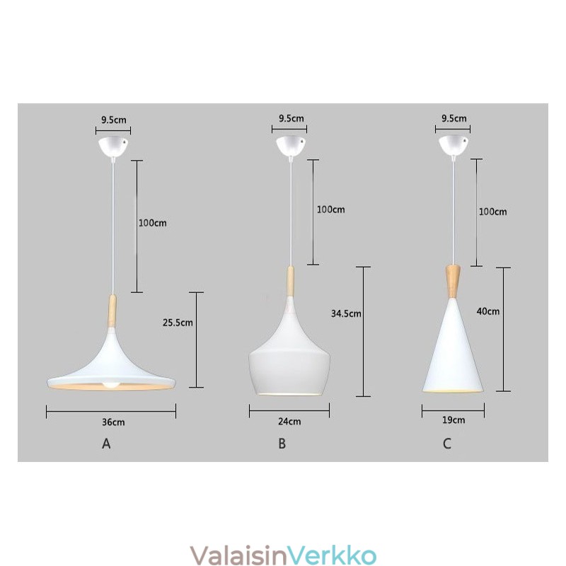 1 Light Moderni nykyaikainen riippuvalaisin