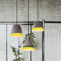 1 Light Vintage Concrte riippuvalaisin